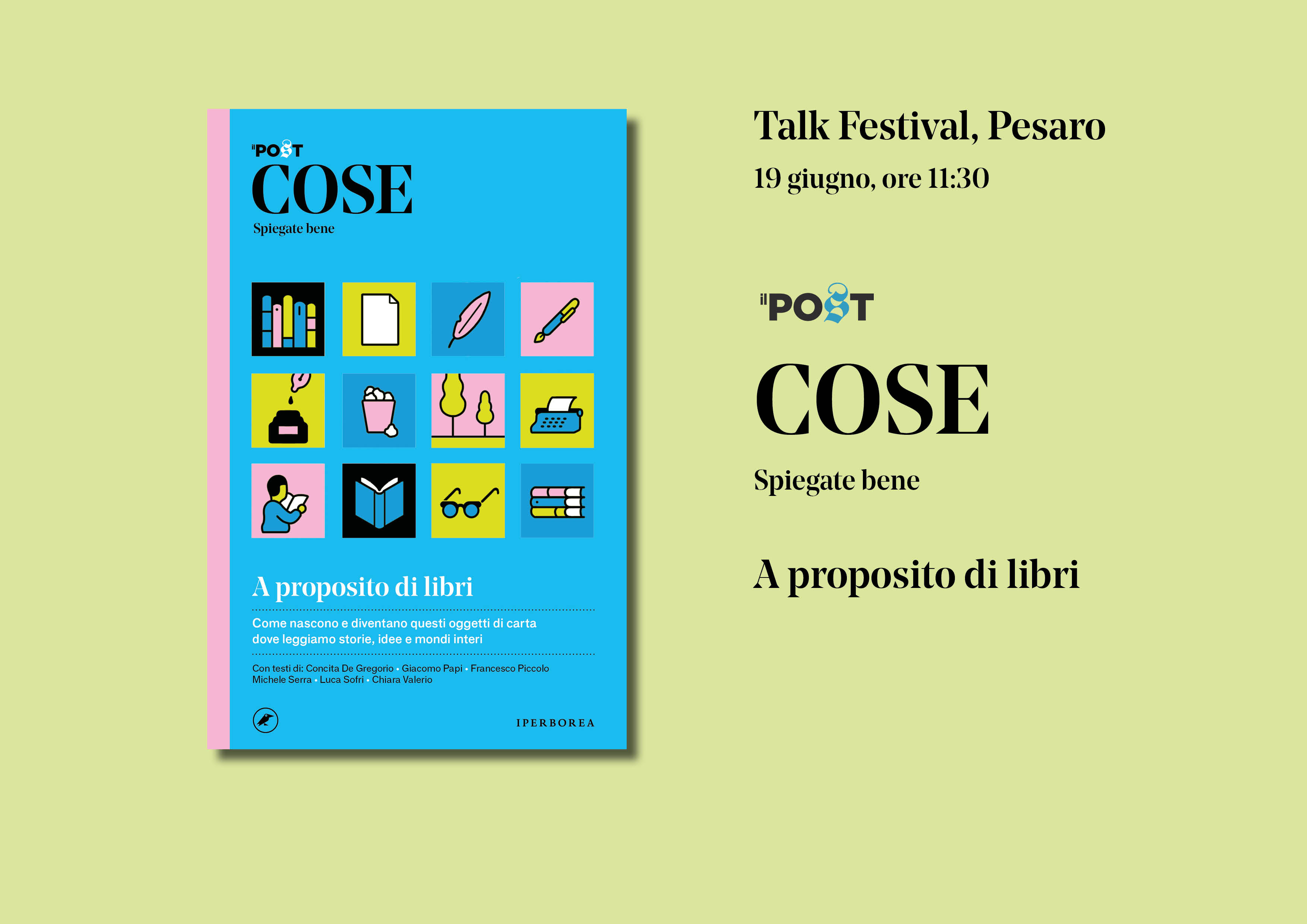 iperborea evento cose spiegate bene a proposito di libri al talk festival di pesaro