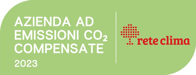 Azienda ad emissioni CO2 compensate 2023 - reteclima